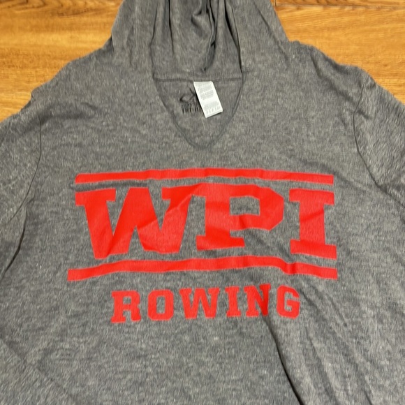 WPI Rowing Hooded Tee - Picture 2 of 4